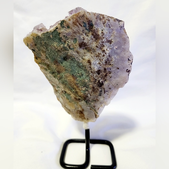 Reserved Amethyst on Pin Stand Crystals & Stones Display Boho Home Decor - Picture 5 of 8